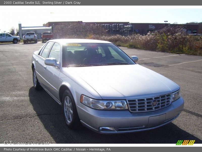 Sterling Silver / Dark Gray 2003 Cadillac Seville SLS