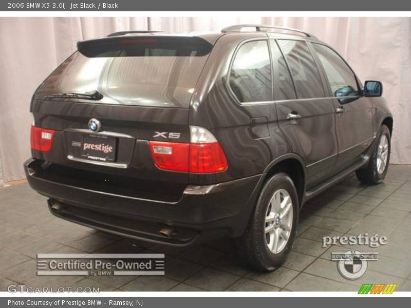 Jet Black / Black 2006 BMW X5 3.0i