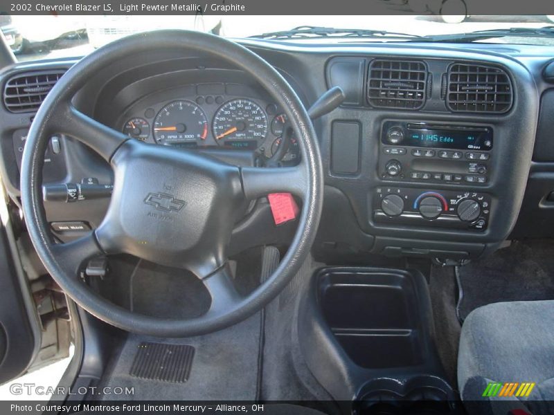Light Pewter Metallic / Graphite 2002 Chevrolet Blazer LS