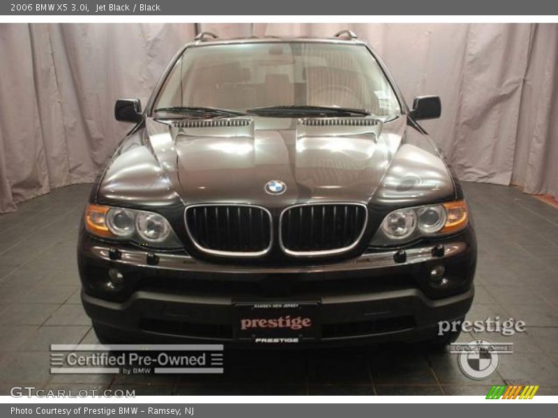Jet Black / Black 2006 BMW X5 3.0i