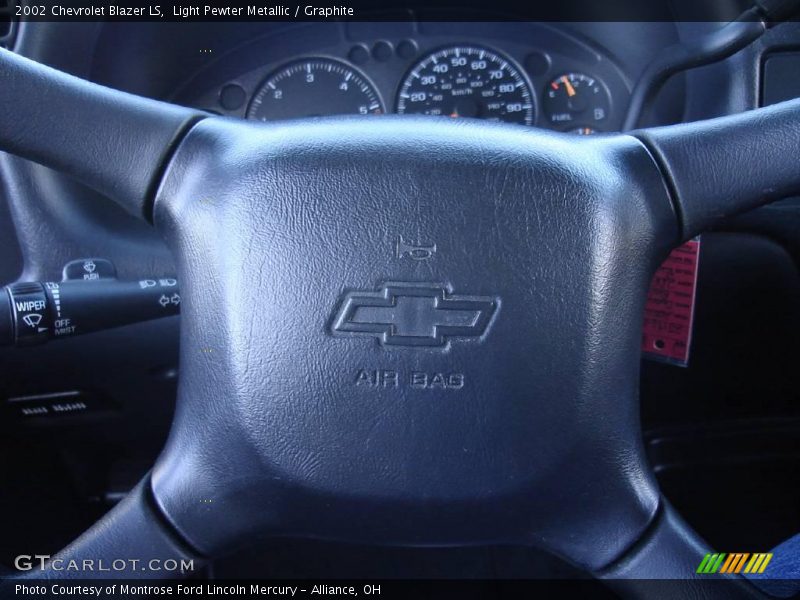 Light Pewter Metallic / Graphite 2002 Chevrolet Blazer LS