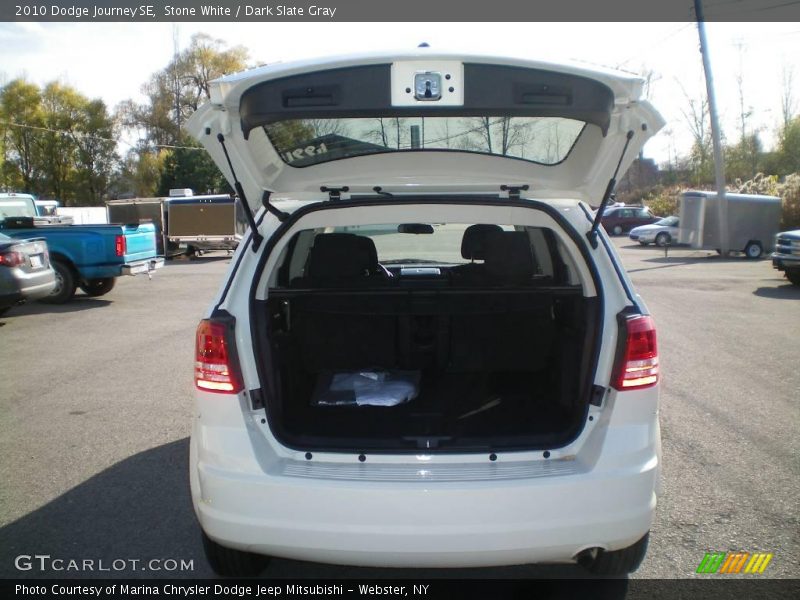 Stone White / Dark Slate Gray 2010 Dodge Journey SE