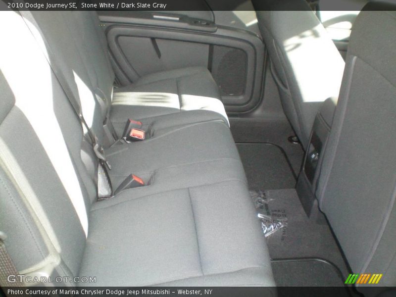 Stone White / Dark Slate Gray 2010 Dodge Journey SE