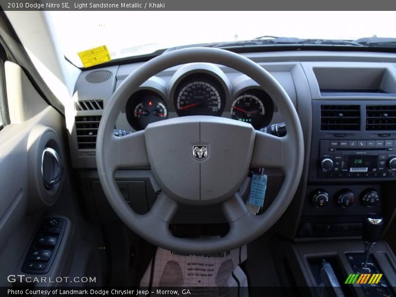 Light Sandstone Metallic / Khaki 2010 Dodge Nitro SE