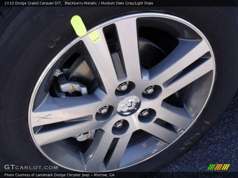 Blackberry Metallic / Medium Slate Gray/Light Shale 2010 Dodge Grand Caravan SXT