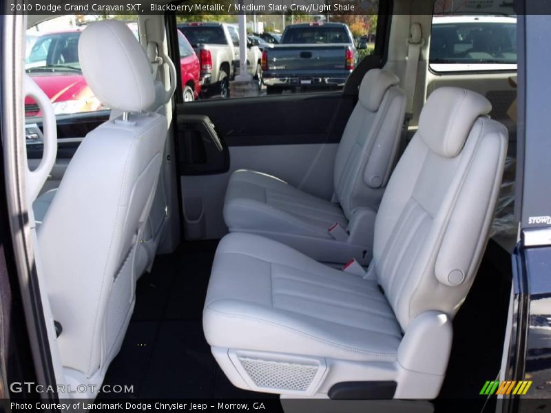 Blackberry Metallic / Medium Slate Gray/Light Shale 2010 Dodge Grand Caravan SXT