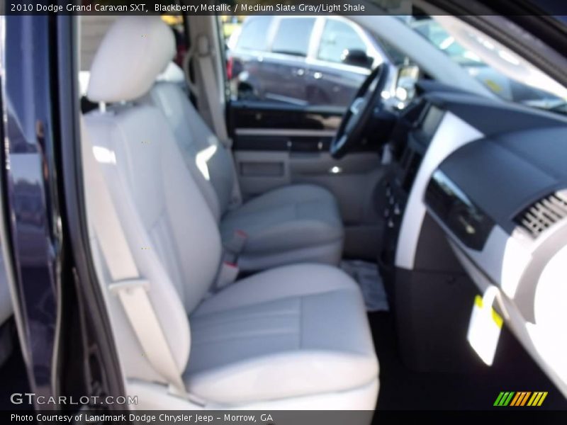 Blackberry Metallic / Medium Slate Gray/Light Shale 2010 Dodge Grand Caravan SXT