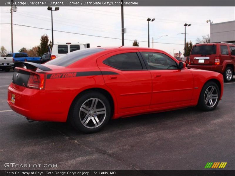 TorRed / Dark Slate Gray/Light Graystone 2006 Dodge Charger R/T Daytona