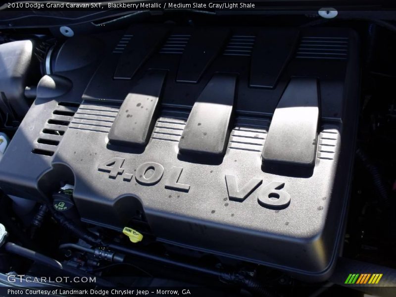 Blackberry Metallic / Medium Slate Gray/Light Shale 2010 Dodge Grand Caravan SXT