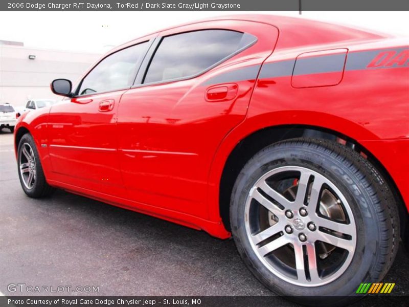 TorRed / Dark Slate Gray/Light Graystone 2006 Dodge Charger R/T Daytona