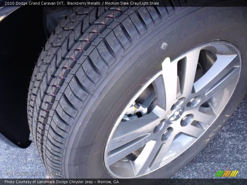 Blackberry Metallic / Medium Slate Gray/Light Shale 2010 Dodge Grand Caravan SXT