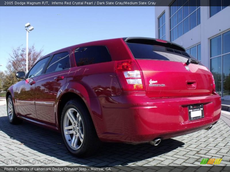 Inferno Red Crystal Pearl / Dark Slate Gray/Medium Slate Gray 2005 Dodge Magnum R/T