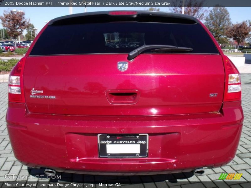 Inferno Red Crystal Pearl / Dark Slate Gray/Medium Slate Gray 2005 Dodge Magnum R/T
