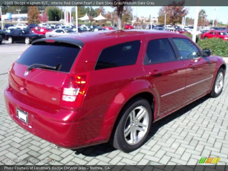 Inferno Red Crystal Pearl / Dark Slate Gray/Medium Slate Gray 2005 Dodge Magnum R/T