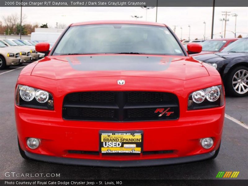 TorRed / Dark Slate Gray/Light Graystone 2006 Dodge Charger R/T Daytona