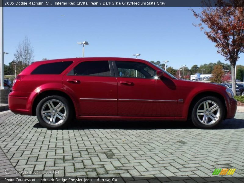 Inferno Red Crystal Pearl / Dark Slate Gray/Medium Slate Gray 2005 Dodge Magnum R/T