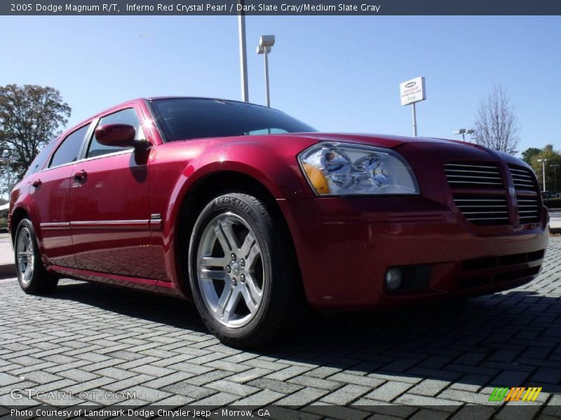 Inferno Red Crystal Pearl / Dark Slate Gray/Medium Slate Gray 2005 Dodge Magnum R/T