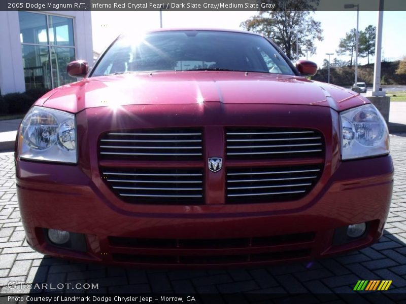 Inferno Red Crystal Pearl / Dark Slate Gray/Medium Slate Gray 2005 Dodge Magnum R/T