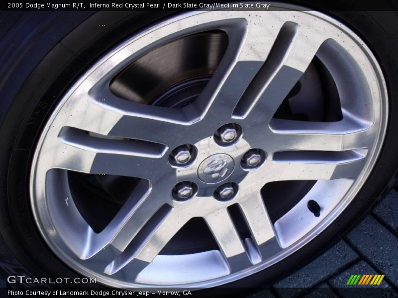 Inferno Red Crystal Pearl / Dark Slate Gray/Medium Slate Gray 2005 Dodge Magnum R/T