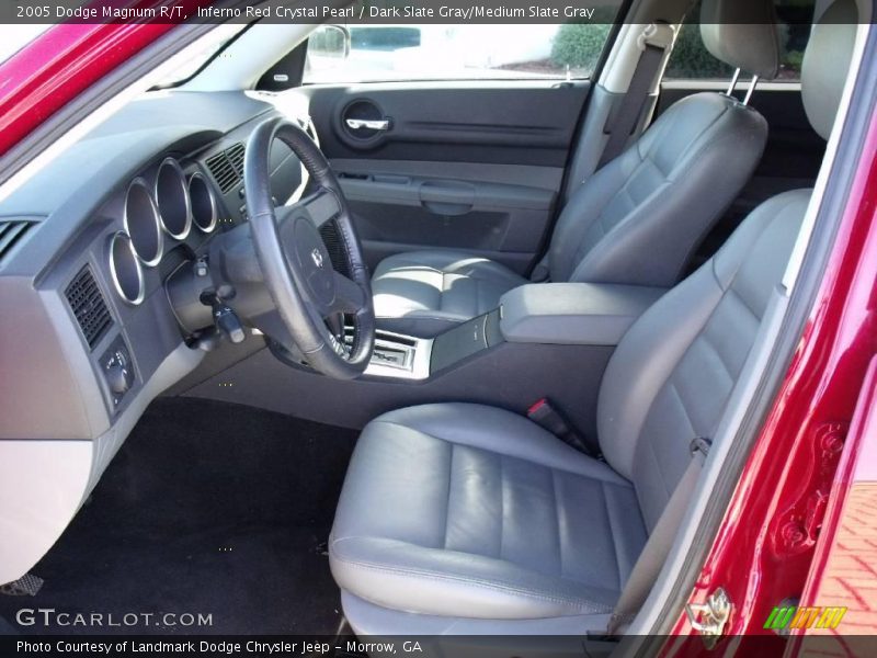 Inferno Red Crystal Pearl / Dark Slate Gray/Medium Slate Gray 2005 Dodge Magnum R/T