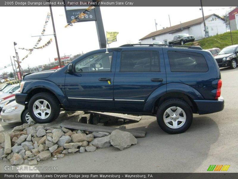 Patriot Blue Pearl / Medium Slate Gray 2005 Dodge Durango Limited 4x4