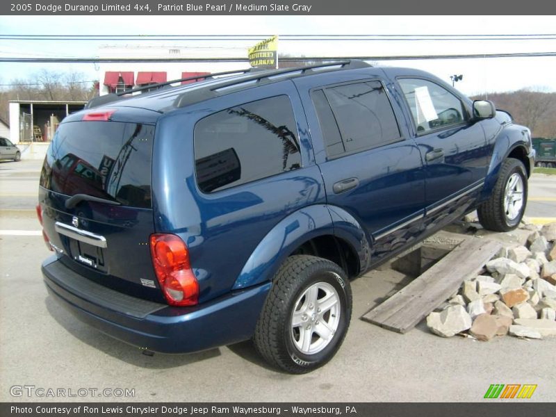 Patriot Blue Pearl / Medium Slate Gray 2005 Dodge Durango Limited 4x4