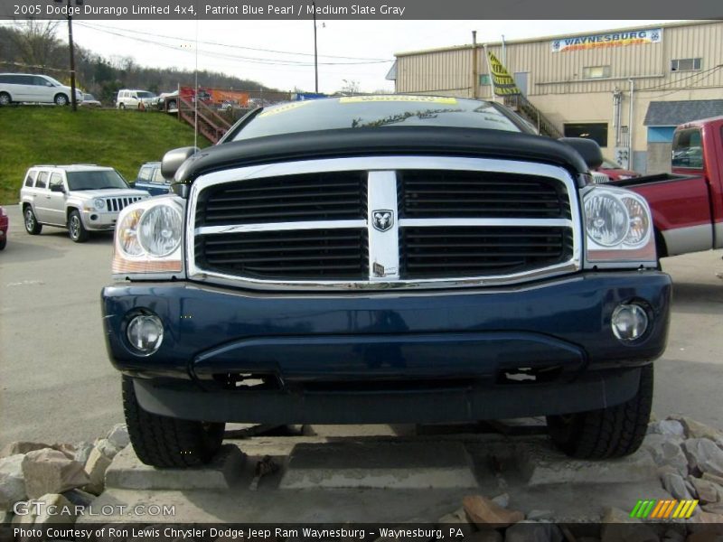 Patriot Blue Pearl / Medium Slate Gray 2005 Dodge Durango Limited 4x4