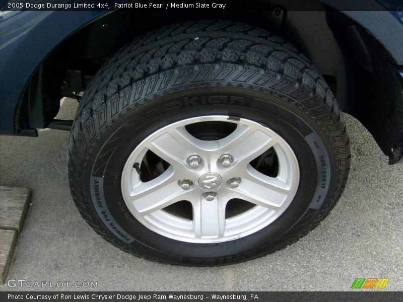 Patriot Blue Pearl / Medium Slate Gray 2005 Dodge Durango Limited 4x4