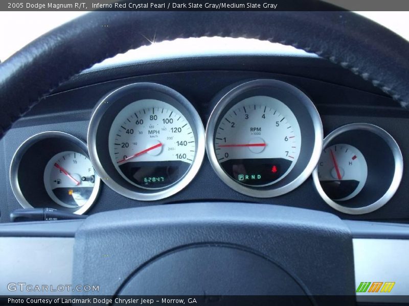 Inferno Red Crystal Pearl / Dark Slate Gray/Medium Slate Gray 2005 Dodge Magnum R/T