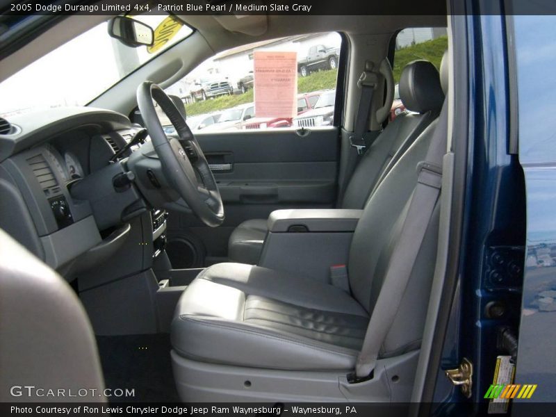 Patriot Blue Pearl / Medium Slate Gray 2005 Dodge Durango Limited 4x4
