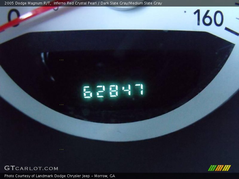 Inferno Red Crystal Pearl / Dark Slate Gray/Medium Slate Gray 2005 Dodge Magnum R/T