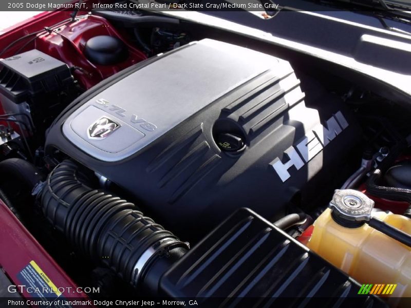 Inferno Red Crystal Pearl / Dark Slate Gray/Medium Slate Gray 2005 Dodge Magnum R/T