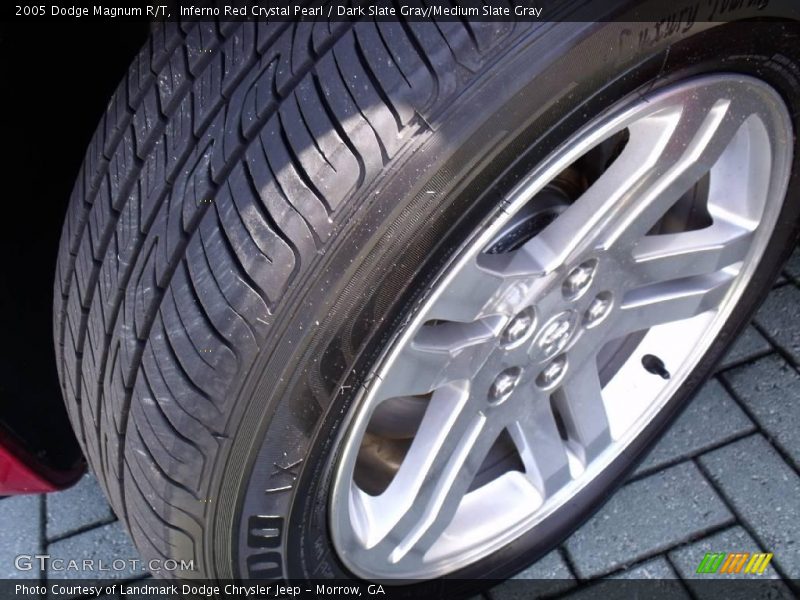 Inferno Red Crystal Pearl / Dark Slate Gray/Medium Slate Gray 2005 Dodge Magnum R/T