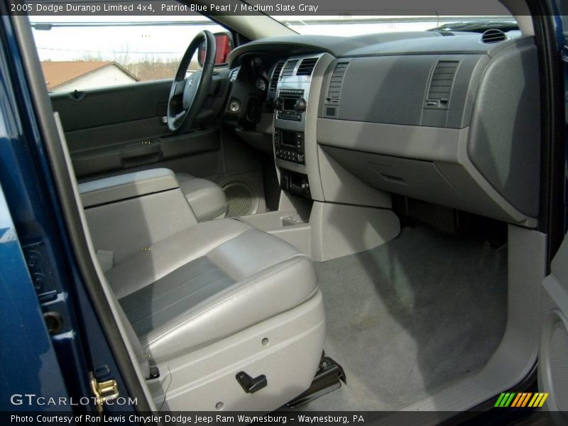 Patriot Blue Pearl / Medium Slate Gray 2005 Dodge Durango Limited 4x4