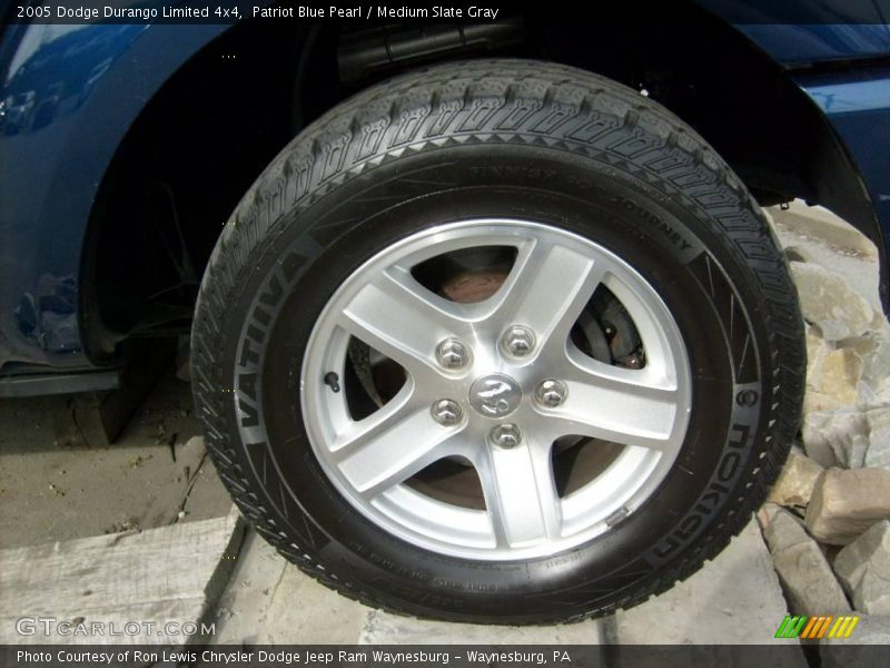 Patriot Blue Pearl / Medium Slate Gray 2005 Dodge Durango Limited 4x4