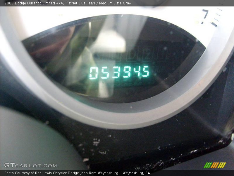 Patriot Blue Pearl / Medium Slate Gray 2005 Dodge Durango Limited 4x4