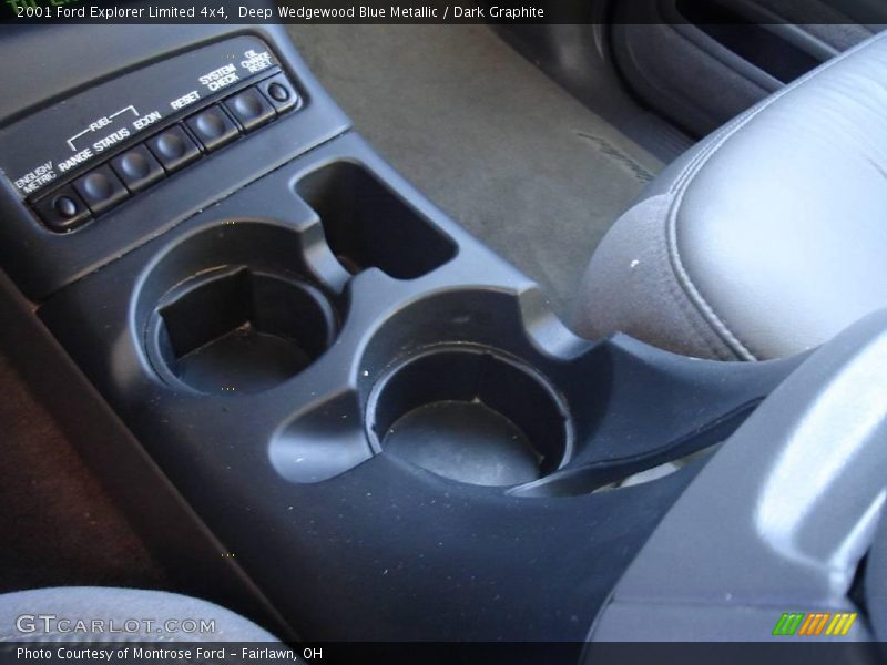 Deep Wedgewood Blue Metallic / Dark Graphite 2001 Ford Explorer Limited 4x4