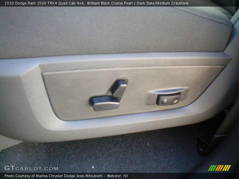 Brilliant Black Crystal Pearl / Dark Slate/Medium Graystone 2010 Dodge Ram 1500 TRX4 Quad Cab 4x4