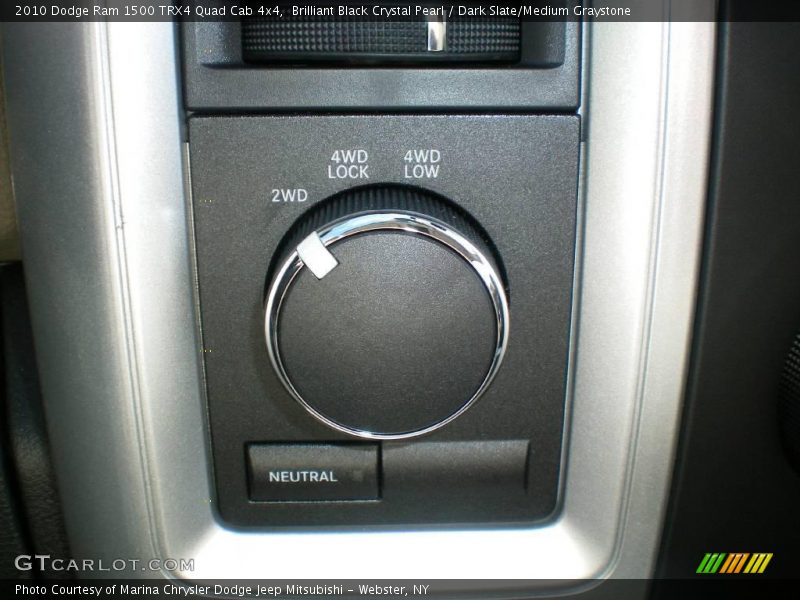 Brilliant Black Crystal Pearl / Dark Slate/Medium Graystone 2010 Dodge Ram 1500 TRX4 Quad Cab 4x4