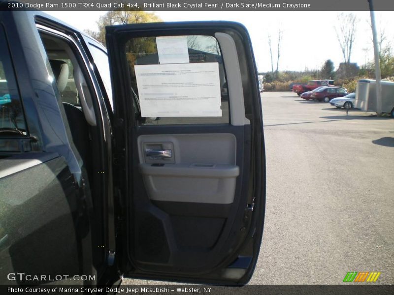 Brilliant Black Crystal Pearl / Dark Slate/Medium Graystone 2010 Dodge Ram 1500 TRX4 Quad Cab 4x4
