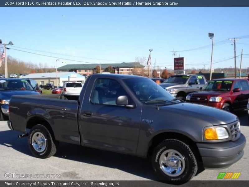 Dark Shadow Grey Metallic / Heritage Graphite Grey 2004 Ford F150 XL Heritage Regular Cab