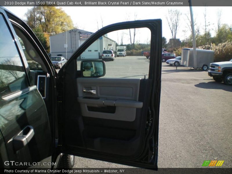 Brilliant Black Crystal Pearl / Dark Slate/Medium Graystone 2010 Dodge Ram 1500 TRX4 Quad Cab 4x4