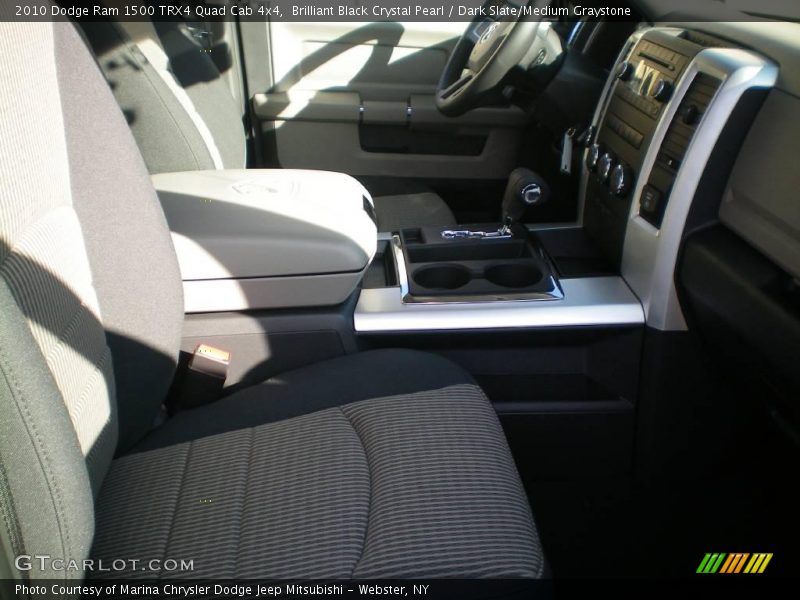 Brilliant Black Crystal Pearl / Dark Slate/Medium Graystone 2010 Dodge Ram 1500 TRX4 Quad Cab 4x4
