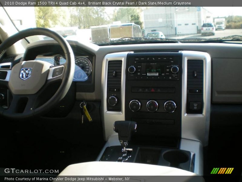 Brilliant Black Crystal Pearl / Dark Slate/Medium Graystone 2010 Dodge Ram 1500 TRX4 Quad Cab 4x4