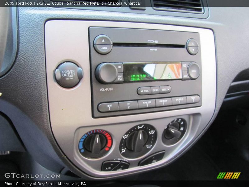 Sangria Red Metallic / Charcoal/Charcoal 2005 Ford Focus ZX3 SES Coupe