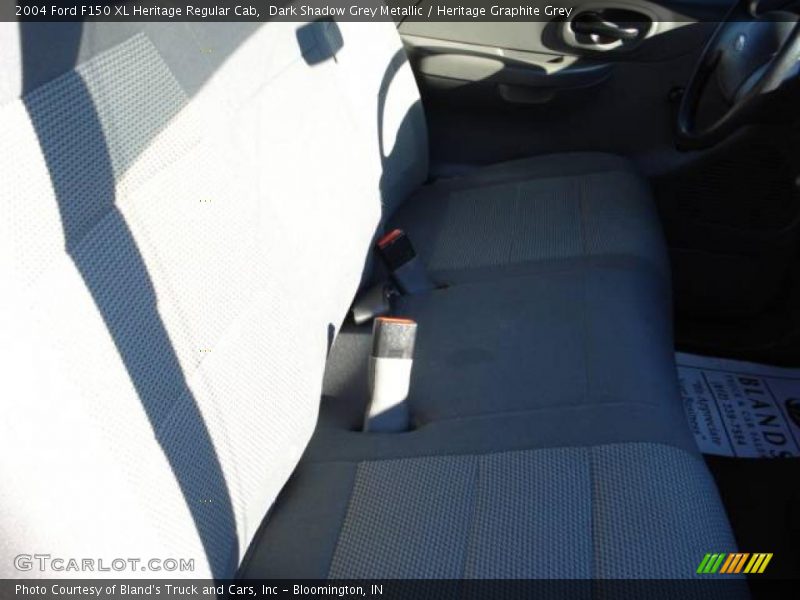 Dark Shadow Grey Metallic / Heritage Graphite Grey 2004 Ford F150 XL Heritage Regular Cab