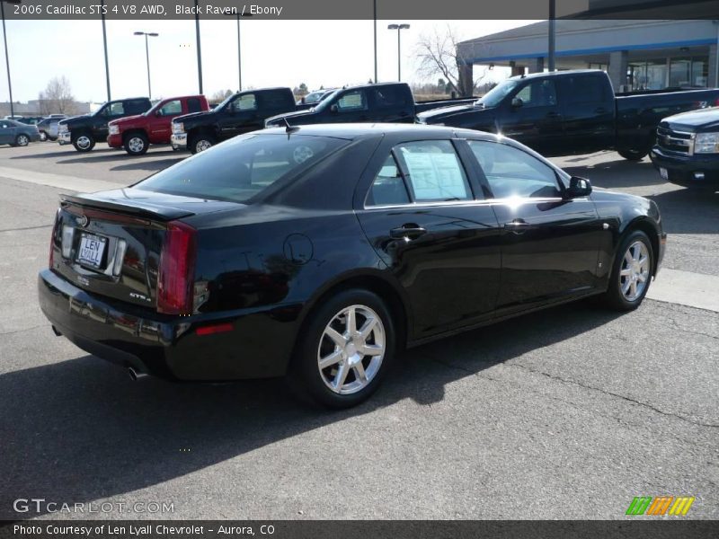 Black Raven / Ebony 2006 Cadillac STS 4 V8 AWD