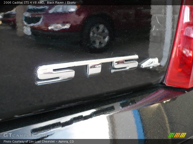 Black Raven / Ebony 2006 Cadillac STS 4 V8 AWD