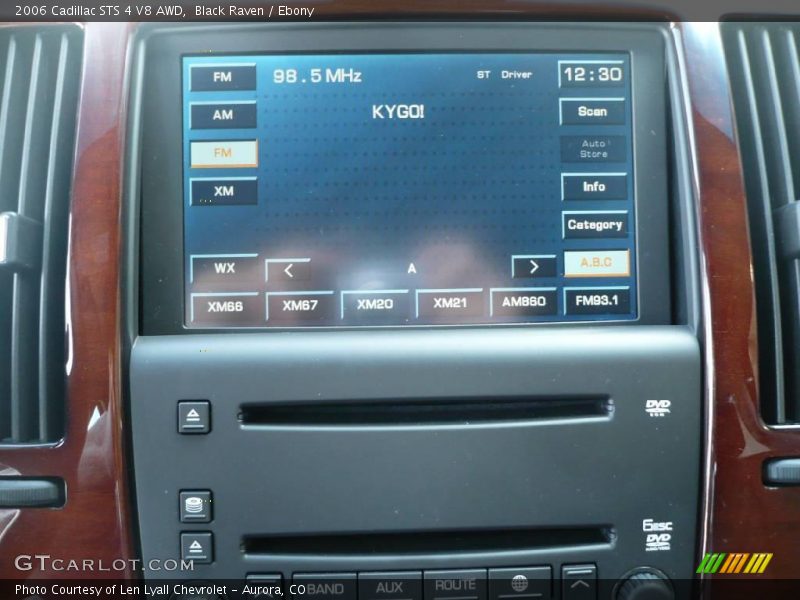 Black Raven / Ebony 2006 Cadillac STS 4 V8 AWD