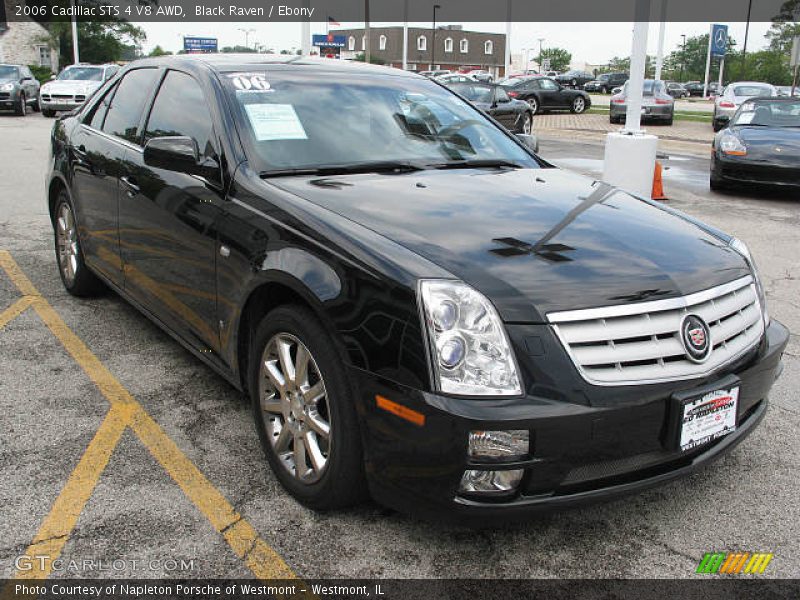 Black Raven / Ebony 2006 Cadillac STS 4 V8 AWD
